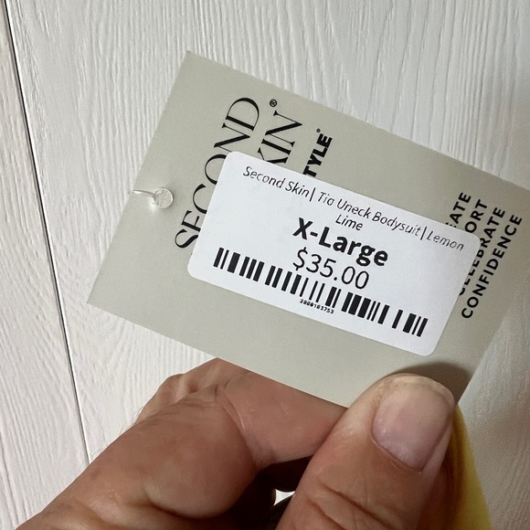 Second Skin Yellow Bodysuit - Picture 4 of 4